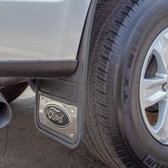 Plasticolor Ford Heavy Duty Rear 12 X 23 Mud Guards 12 X 23 Rear Mud Guards By