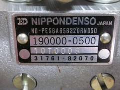 New Denso/Bosch fuel injection pump from Kobelco-VG31761-82070-PES6A65B320RND50