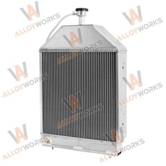 4 Row Aluminum Tractor Radiator For Case 580C 584C 585C 586C D89103 D77843