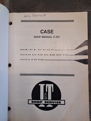 JI Case Tractor Service Repair Shop Maintenance Workshop Manual Free ShippingQ29