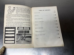 Vintage John Deere 440 Industrial Tractor Operators Manual OM-T55-458