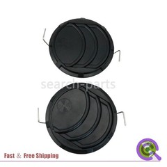 Fit for Caterpillar CAT Skid Steer Loader 2pcs Round Air Vent Louver Grille