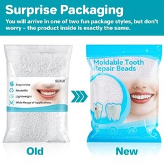 Moldable False Teeth Beads – DIY Tooth Repair Kit for Chipped, Cracked Teeth