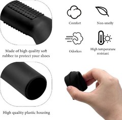 Motorcycle Gear Shift Lever Cover Protector, 2PCS Universal Anti- Color: Black