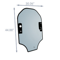 Cab Door Glass 345-6230 3456230 For Caterpillar CAT 226D 232D 246D 249D 297D