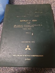 Instruction Book For Air Cooled Turbine Generator And Electrical Equipments