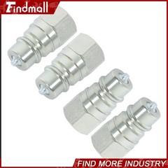 Findmall AW32184 Hydraulic Quick Connect for Compact Tractors 1026R 2032R 3032E