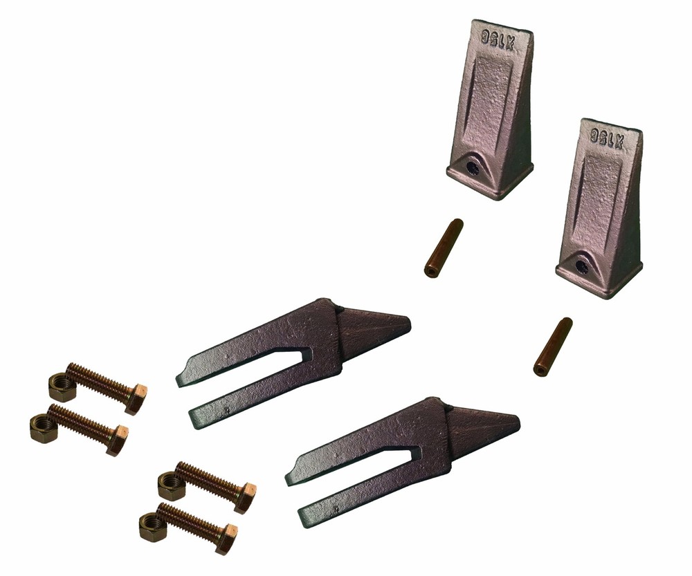2 – Mini Excavator, 156 Series, Bolt On Shank, Bucket Tooth & Pin – 6808770