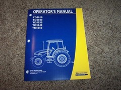 NH New Holland TD5010 TD5020 TD5040 TD5050 Tractor Owner Operator Manual