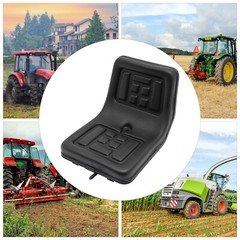 Universal Tractor Seat Tracks Thickly-padded Seat & Backrest w/ 140 mm Slide USA