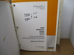Case 580N Backhoe Loader Tractor VOL 4 Service Manual 580SNWT 580SN 590SN TIER4