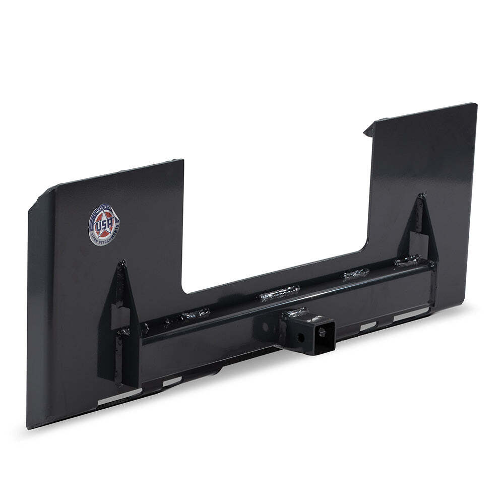 Titan Attachments USA Made Universal Cut Out Receiver Mount Plate, 1/4″ thick