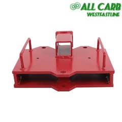 Forklift Hitch Adapter 2″ For Dual Pallet Trailer Tow Receiver Attachment