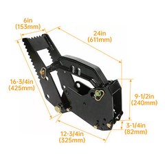 Backhoe Thumb Excavator Universal Claw Tractor For Kubota Deere Attachment