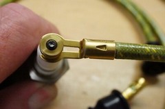 Green Cloth Copper Core Spark Plug Wires Set w/ Thumb Screws to Fit John Deere B