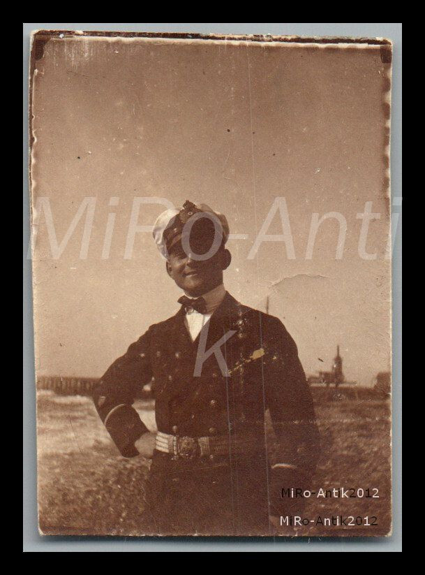Photo, Kiel 1921, student Fritz as a sailor candidate?, 5026-1268