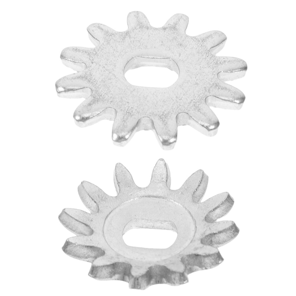 jojofuny Horizontal Hydraulic Jack Gear Repair Kit 4.50X4.50X0.40CM, Silver