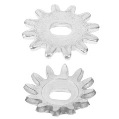jojofuny Horizontal Hydraulic Jack Gear Repair Kit 4.50X4.50X0.40CM, Silver
