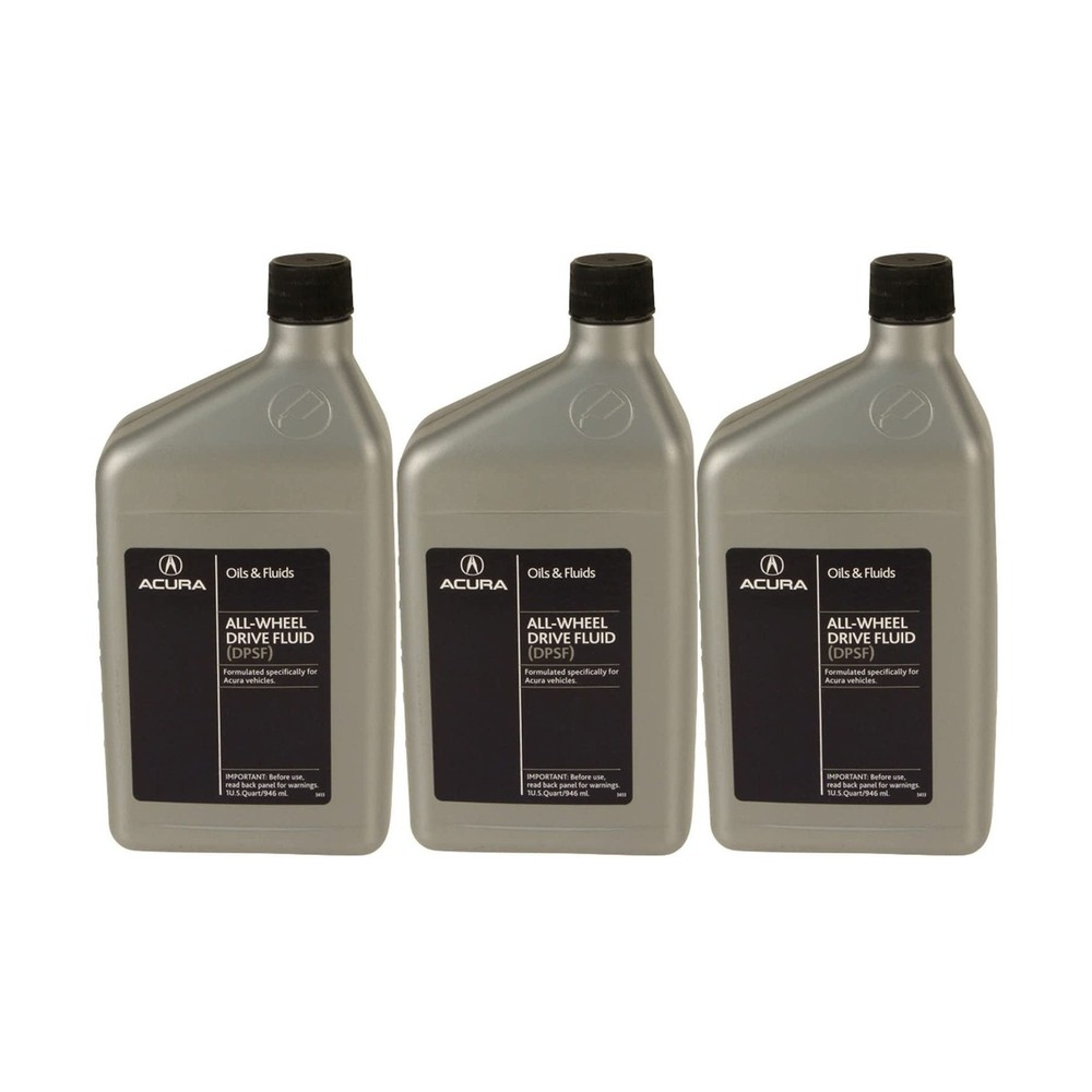 Genuine OEM Differential Oil AWD Type-II 3 Quarts DPSF (3×1 Qt) for Acura MDX…