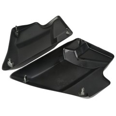 Motorcycle Silver Side Cover Panels for Road Glide Street Glide 09-23