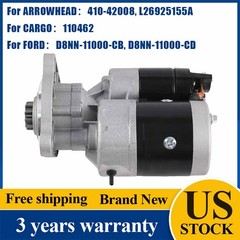 Starter For 1975-1997 1998 Ford Tractor 5000 6000 3000 4000 Diesel 410-42008