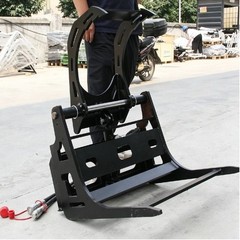 Skid Steer Grapple Clamp,Heavy Duty Log Grapple Attachment for Skid Steer Loader