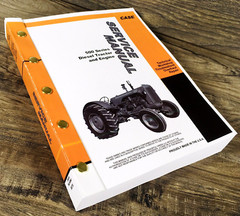 Case 500 Diesel Tractor Service Manual Repair Shop Technical Book Workshop