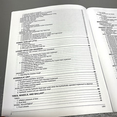 Operators Manual for Kubota L2501 HST GST Tractor Owners Maintenance Adjustments