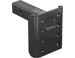 Buyers Products PM90 Pintle Hitch Mount, 3 Position With 9 Inch Shank,Black