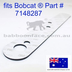 fits Bobcat Cabin Front Glass Door Frame Rubber Seal RHS 7148287 S450 S510 S530