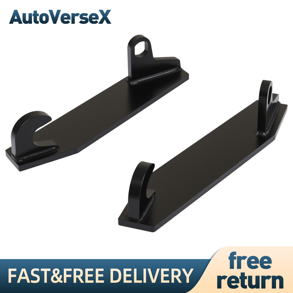 2X Attachment Weld ON Mounting Brackets For John Deere Global Quick Euro Tractor