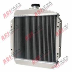 119621-44500 3 Row Full Aluminum Radiator for Yanmar 3TNE74 Diesel Silver ASI