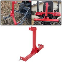 3 Point 2″ Receiver Trailer Tow Hitch Category 1 Tractor Drawbar Attachment