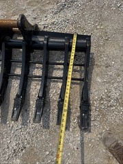 Cat 307 308 Mini Excavator Root Rake 50 Mm Pins New 48”