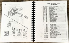 J I Case 450 Crawler Tractor Loader Dozer Parts Catalog Manual S/N 3038436-Down