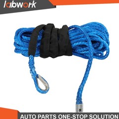 Labwork 5/16″x50′ Synthetic Winch Rope Line Recovery Cable 12000LBS W/Sheath US