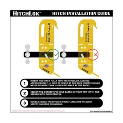 HitchLok Skid Hitch Attachment for Skidsteer, Tractor 5,000/20,000lb Capacity…