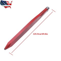 49″ Hay Bale Spear 4500lbs Cap Quick Attachments For Tractor Spike Fork Tine