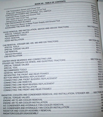 Case IH STX & Steiger 280 thru 535 Tractor “HVAC & CAB” Repair Service Manual