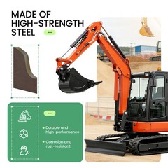 For Kubota Quick Attach Bucket Ears Attachment KX040 KX71 KX91 KX121 KX033 U35