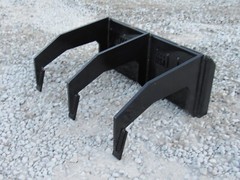 3 Tine Ripper Soil Tiller Conditioner Fits Mini Skid Steer – Free Shipping