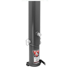 Gooseneck Coupler, 2-5/16 Inch Diameter, Outer & Inner Tube, 29.3-37.3 Inch