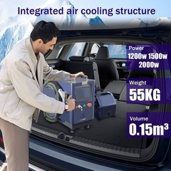1500W 4in1 Handheld Laser Welding Cleaning Machine Air Cooling Welder