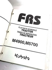 Kubota M4900 M5700 MS4900SU M5700DT-9 M5700HD Tractor Service Repair Manual