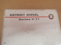 Detroit Diesel Series v-71 Service Manual Sections 1-3 6SE163 Oct 1989