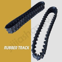 Two Tracks 180*72*37mm Size for China Mini Excavator 2 Pcs Tracks