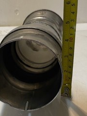 Swivel Exhaust for Caterpillar 1W4624 | 13-1/4″ L 4-1/2″ W 3-1/2″ Dia.