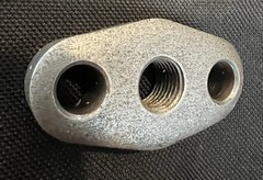 Detroit diesel Series 71 Turbo Inlet Oil Adapter 5131846. NSN 2815-00-150-5055.