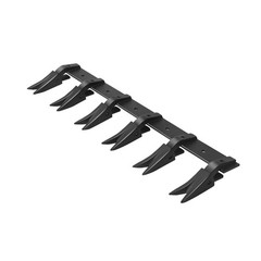 Uimoso 6-Tooth Bucket Bar for Tractor 46″ Heavy Duty, 4560 lbs Capacity
