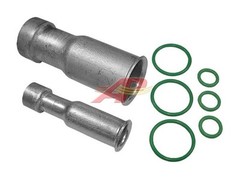 1994-2015 Ford Econoline Van Rear A/C Block Off Fittings #6 & #12 Springlocks